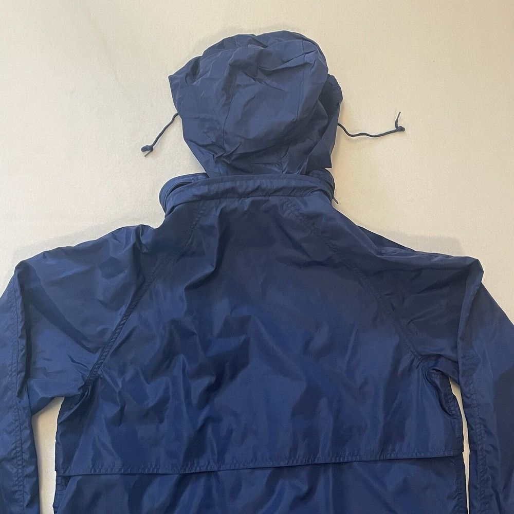 Vintage Eddie Bauer Windbreaker Packable Zip Up Jacket Hooded Men's Size L - Picture 7 of 15